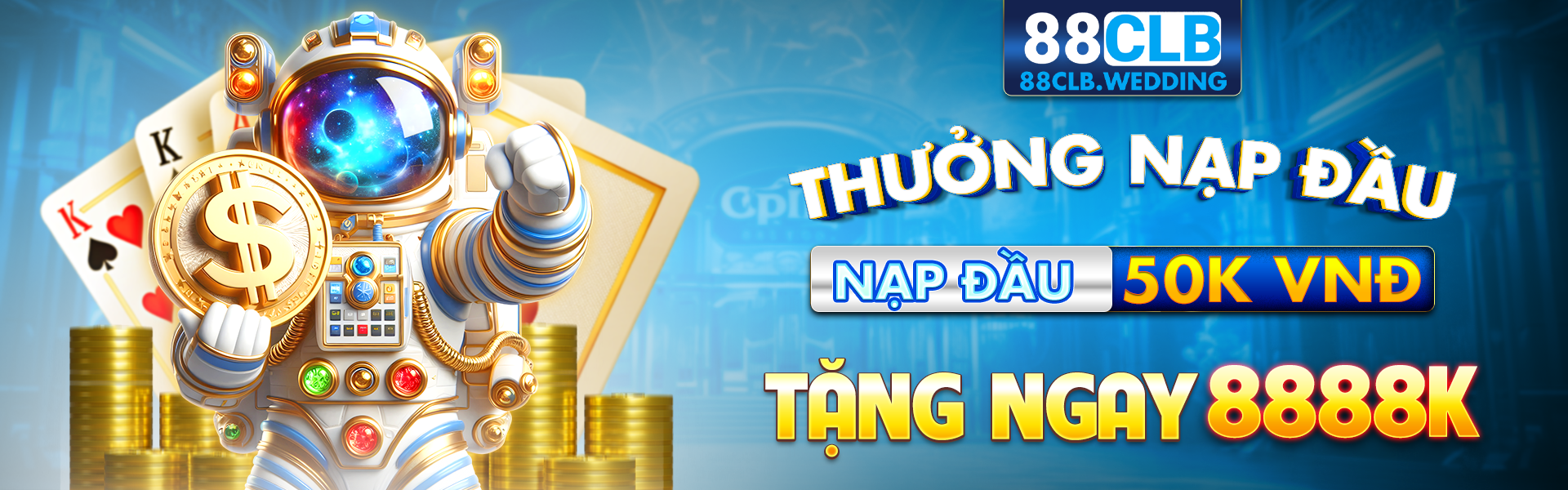 Thưởng nạp đầu lên đến 888k