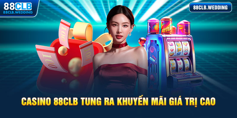 Sảnh Casino của nhà cái tung khuyến mãi giá trị cao